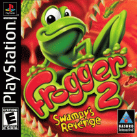 Frogger 2 Swampy's Revenge Playstation  box art